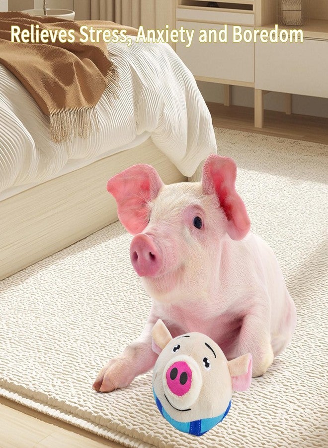 OOXYG Interactive Toy for Mini Pig - Pigs Toy, Bouncing Toy Ball with Music and Recording for Mini Pigs, Pet Pig Supplies, Moving Ball Chew Toys for Pig to Keep Them Busy for Boredom - Image 3